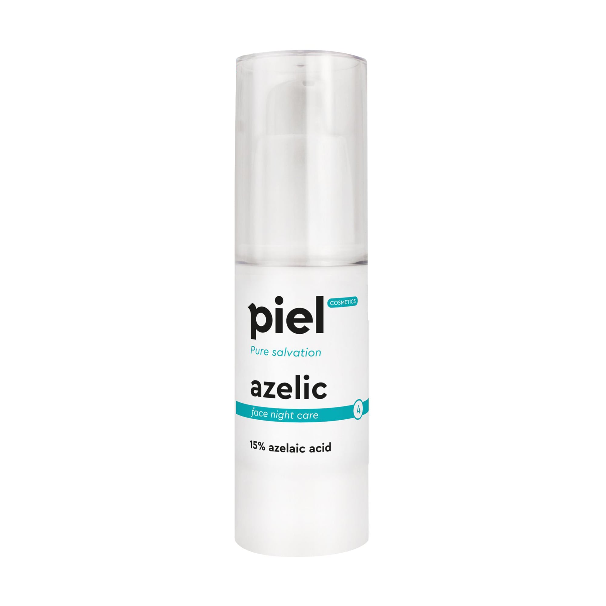 Нічна сироватка для обличчя Piel Cosmetics Pure Salvation Face Night Care з азелаїновою кислотою 15%, 30 мл